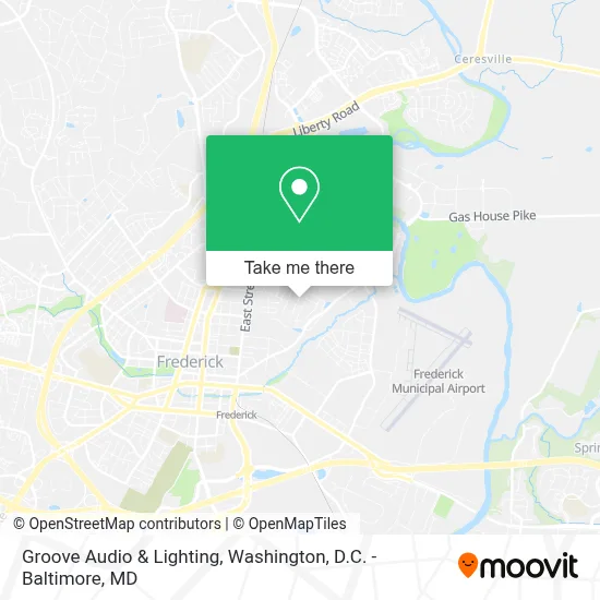 Groove Audio & Lighting map