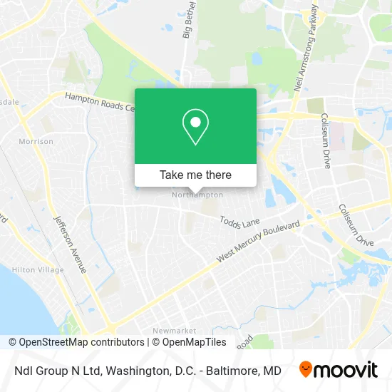 Ndl Group N Ltd map