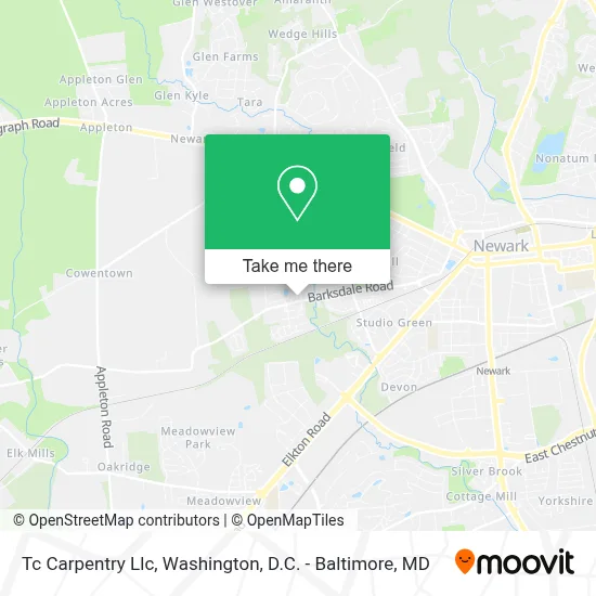Tc Carpentry Llc map