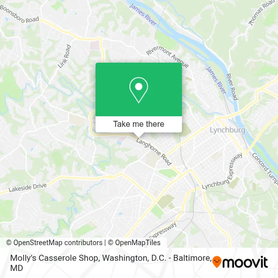 Molly's Casserole Shop map