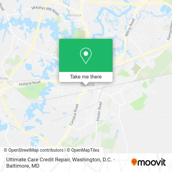 Ultimate Care Credit Repair map