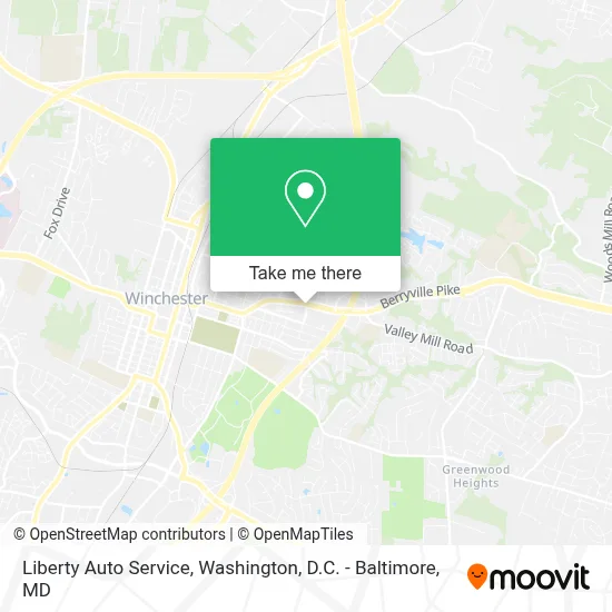 Liberty Auto Service map