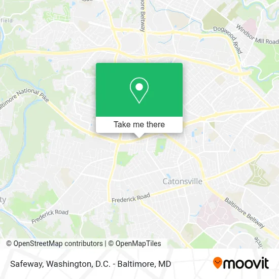 Safeway map