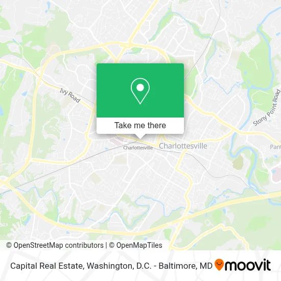Capital Real Estate map