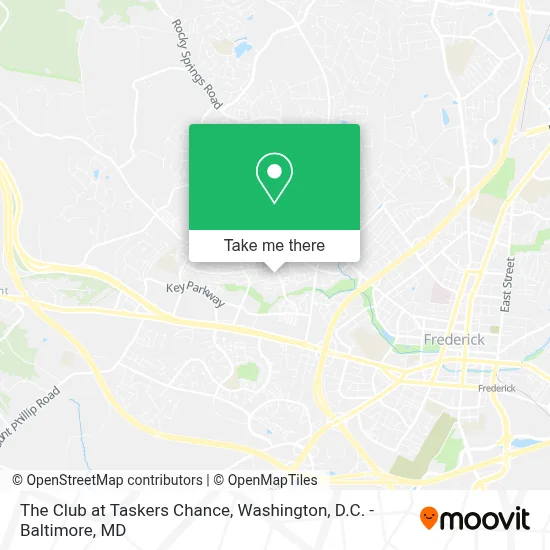 The Club at Taskers Chance map