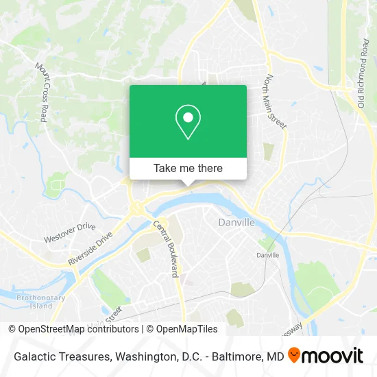 Galactic Treasures map