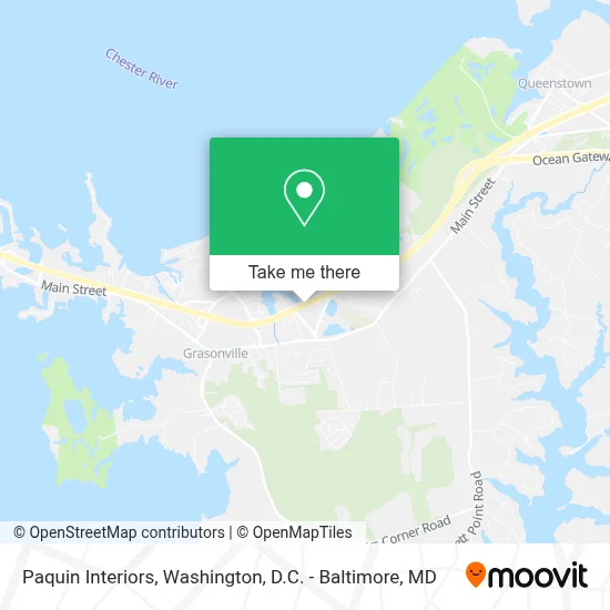 Paquin Interiors map