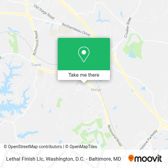 Lethal Finish Llc map