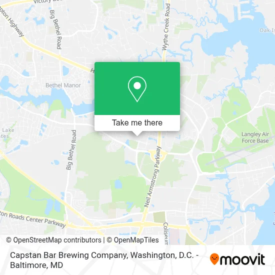 Capstan Bar Brewing Company map