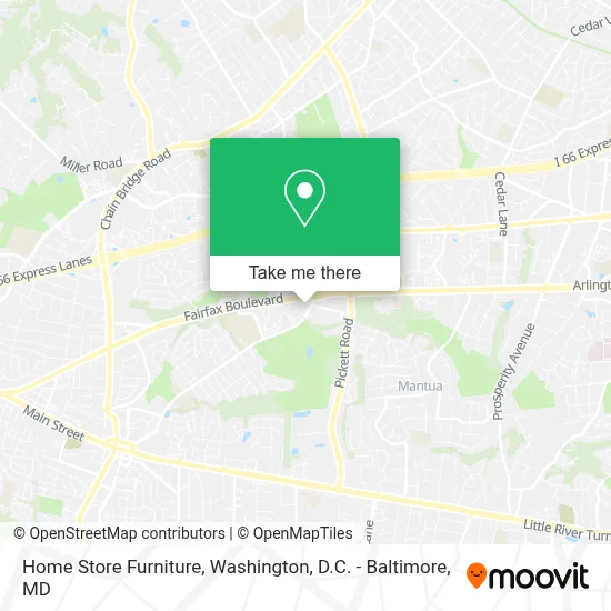 Home Store Furniture map