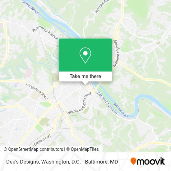 Dee's Designs map