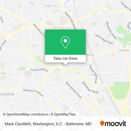 Mark Cipolletti map