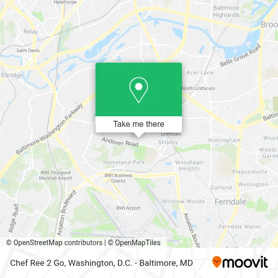Chef Ree 2 Go map