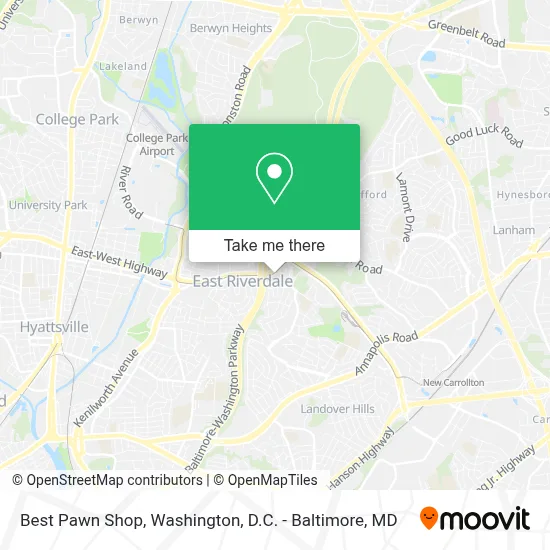 Best Pawn Shop map