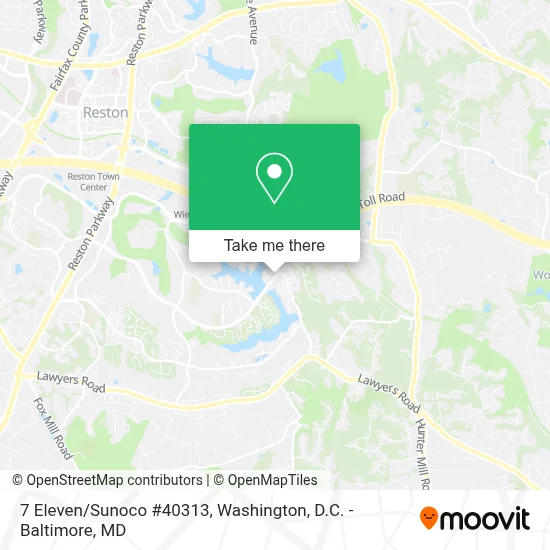 7 Eleven/Sunoco #40313 map
