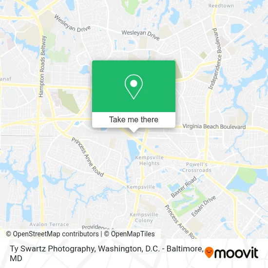 Ty Swartz Photography map