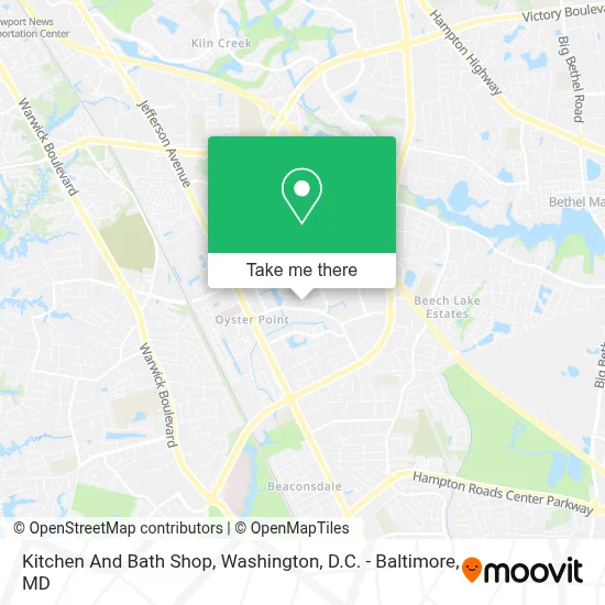 Kitchen And Bath Shop map