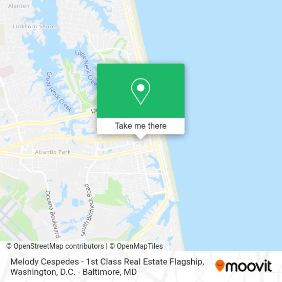 Melody Cespedes - 1st Class Real Estate Flagship map