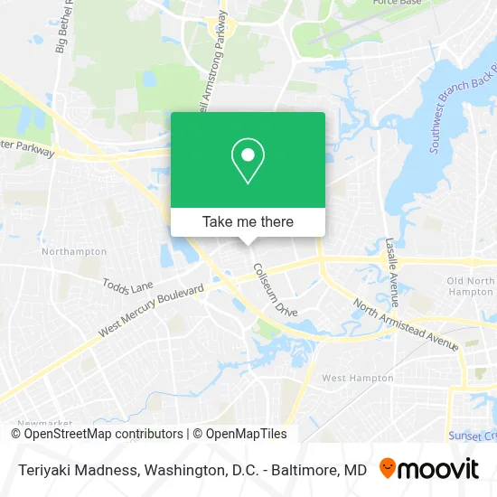 Teriyaki Madness map