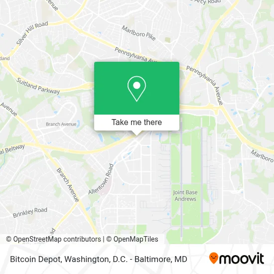 Bitcoin Depot map