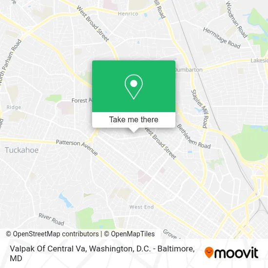 Valpak Of Central Va map