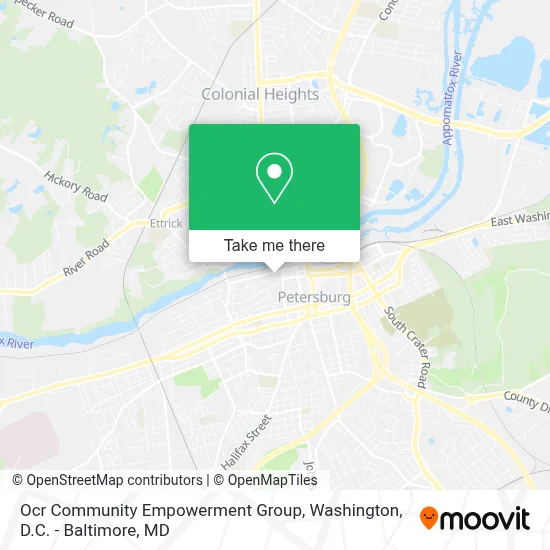 Ocr Community Empowerment Group map
