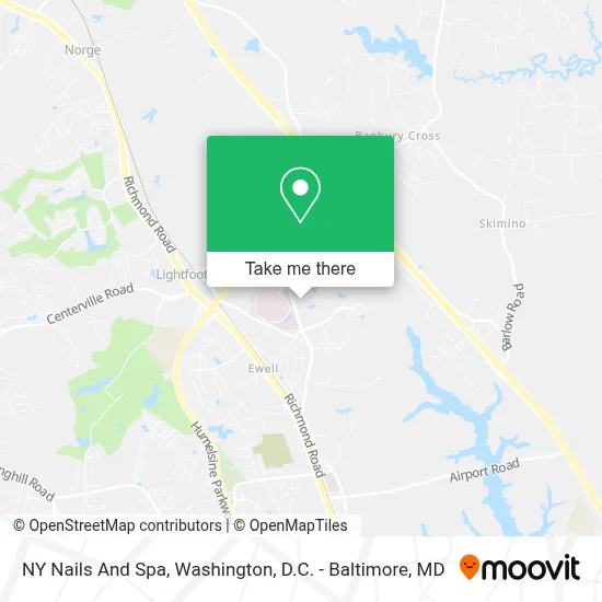 NY Nails And Spa map