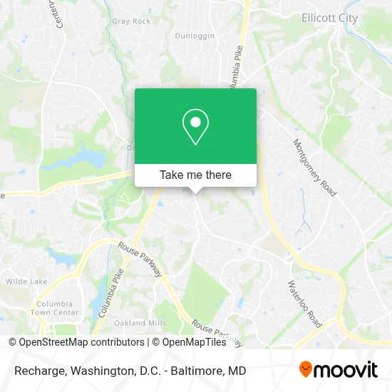 Recharge map