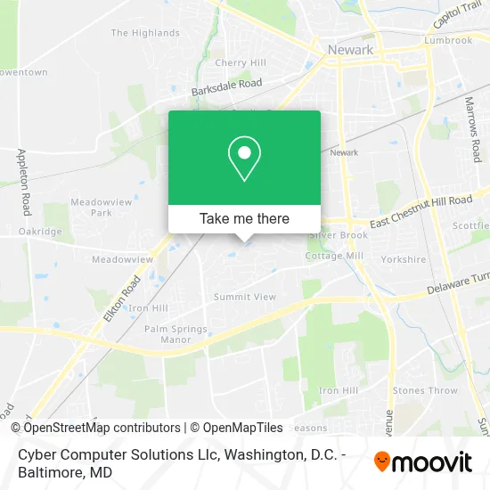 Cyber Computer Solutions Llc map