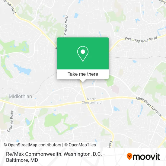 Re/Max Commonwealth map