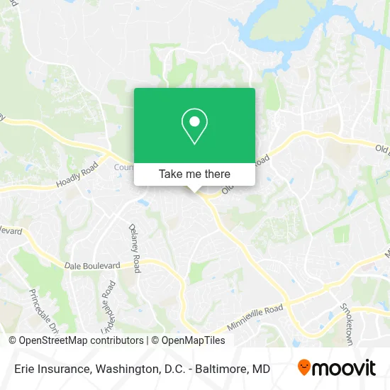 Erie Insurance map