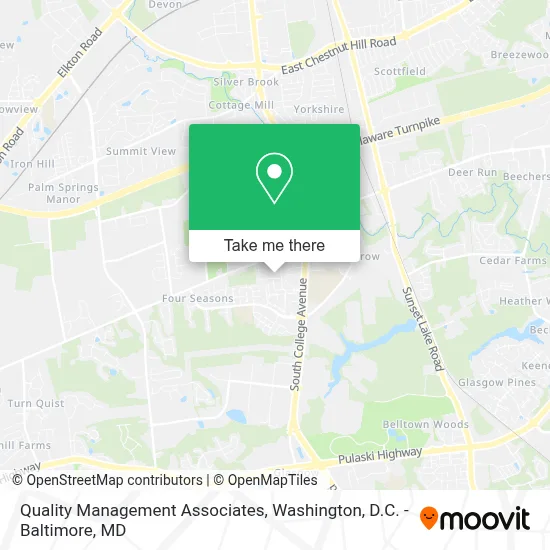 Quality Management Associates map