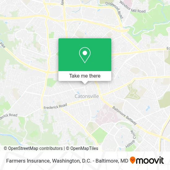 Farmers Insurance map