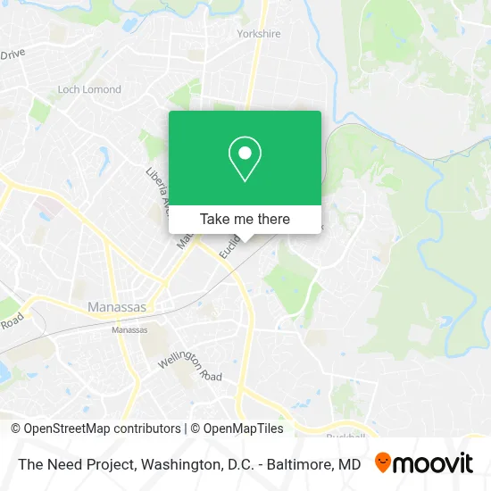 The Need Project map