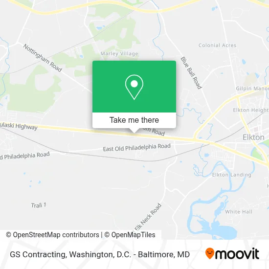 GS Contracting map