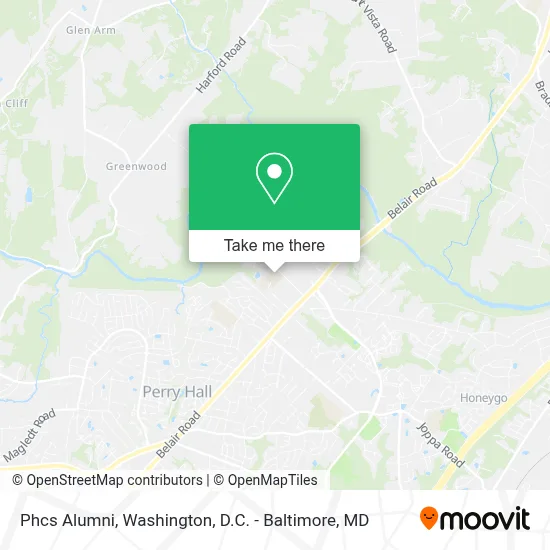 Phcs Alumni map
