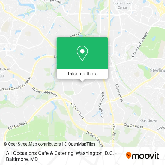 All Occasions Cafe & Catering map