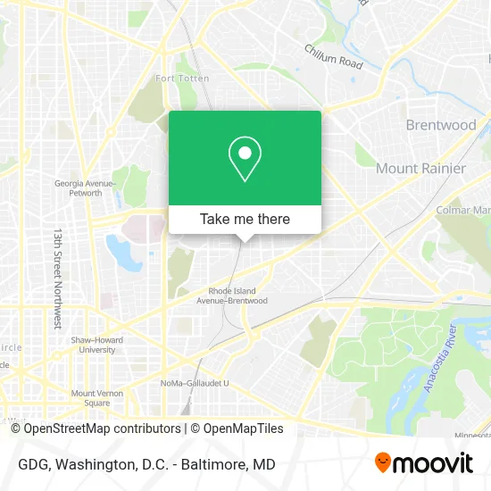 Gdg map