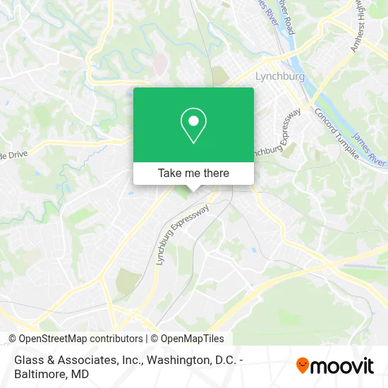 Glass & Associates, Inc. map