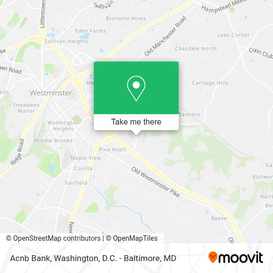 Acnb Bank map