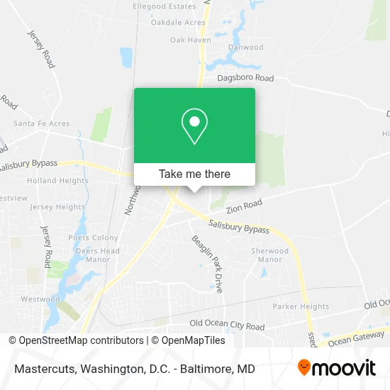 Mastercuts map