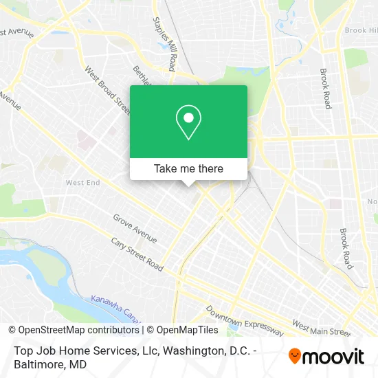 Top Job Home Services, Llc map