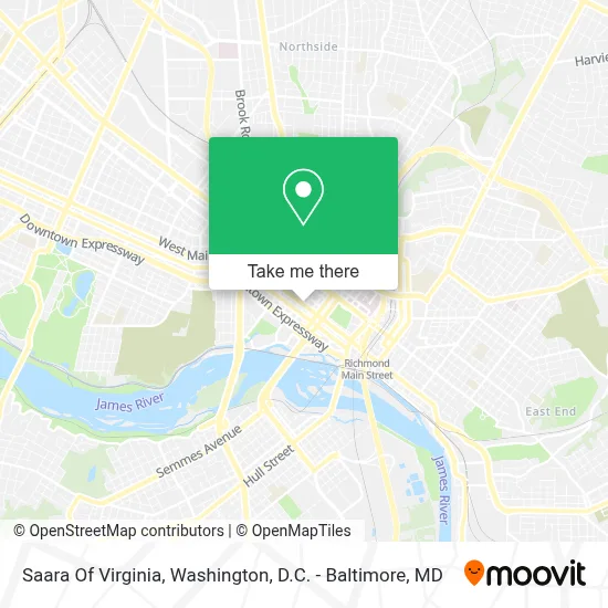 Saara Of Virginia map