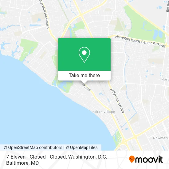 7-Eleven - Closed - Closed map