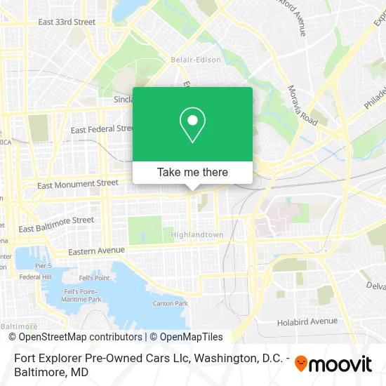 Fort Explorer Pre-Owned Cars Llc map
