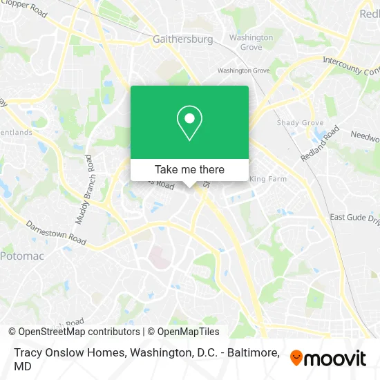 Tracy Onslow Homes map