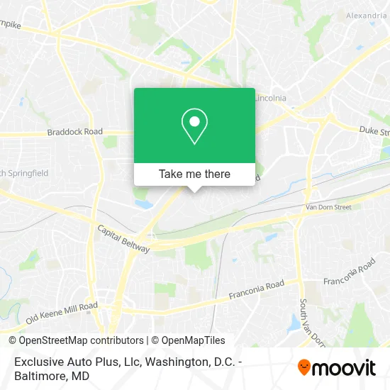 Exclusive Auto Plus, Llc map