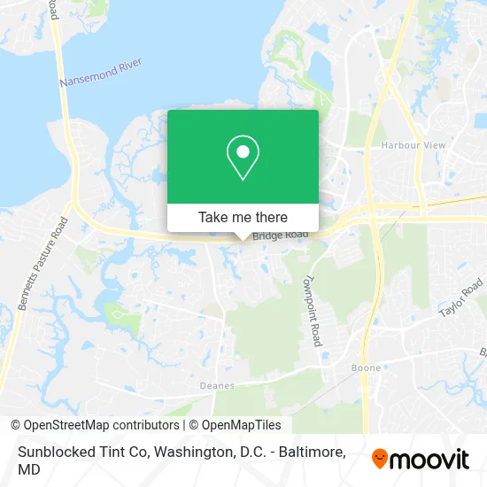 Sunblocked Tint Co map