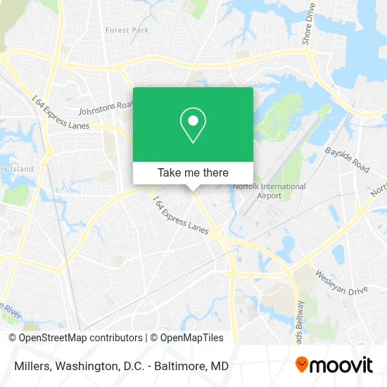 Millers map