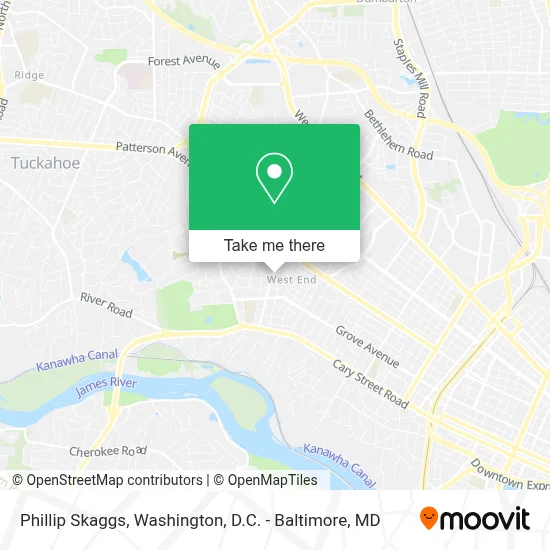 Phillip Skaggs map